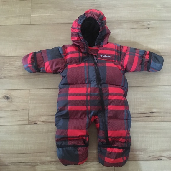 columbia down snowsuit